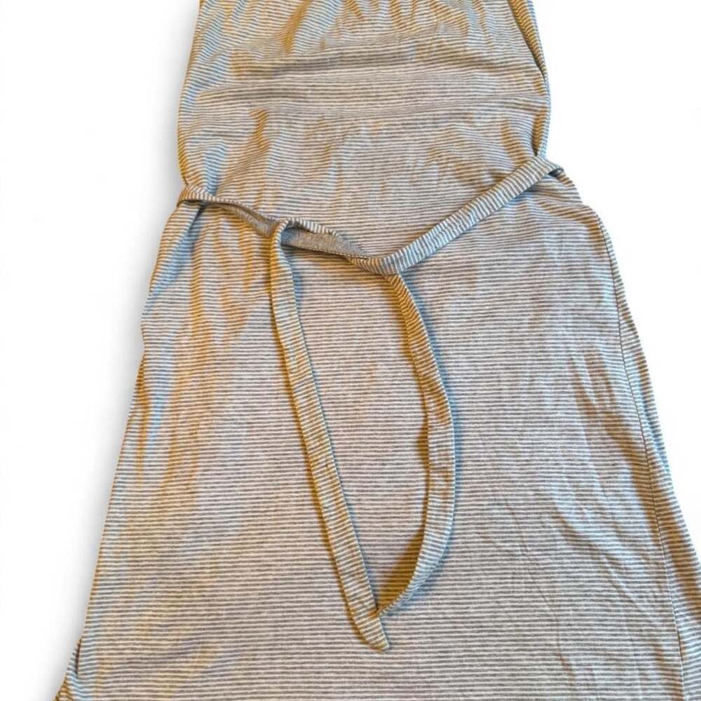 Gap Striped Racerback Tank Dress with Tie Waist